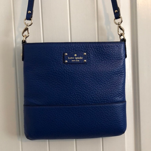 kate spade Handbags - Kate spade crossbody purse cobalt royal blue color